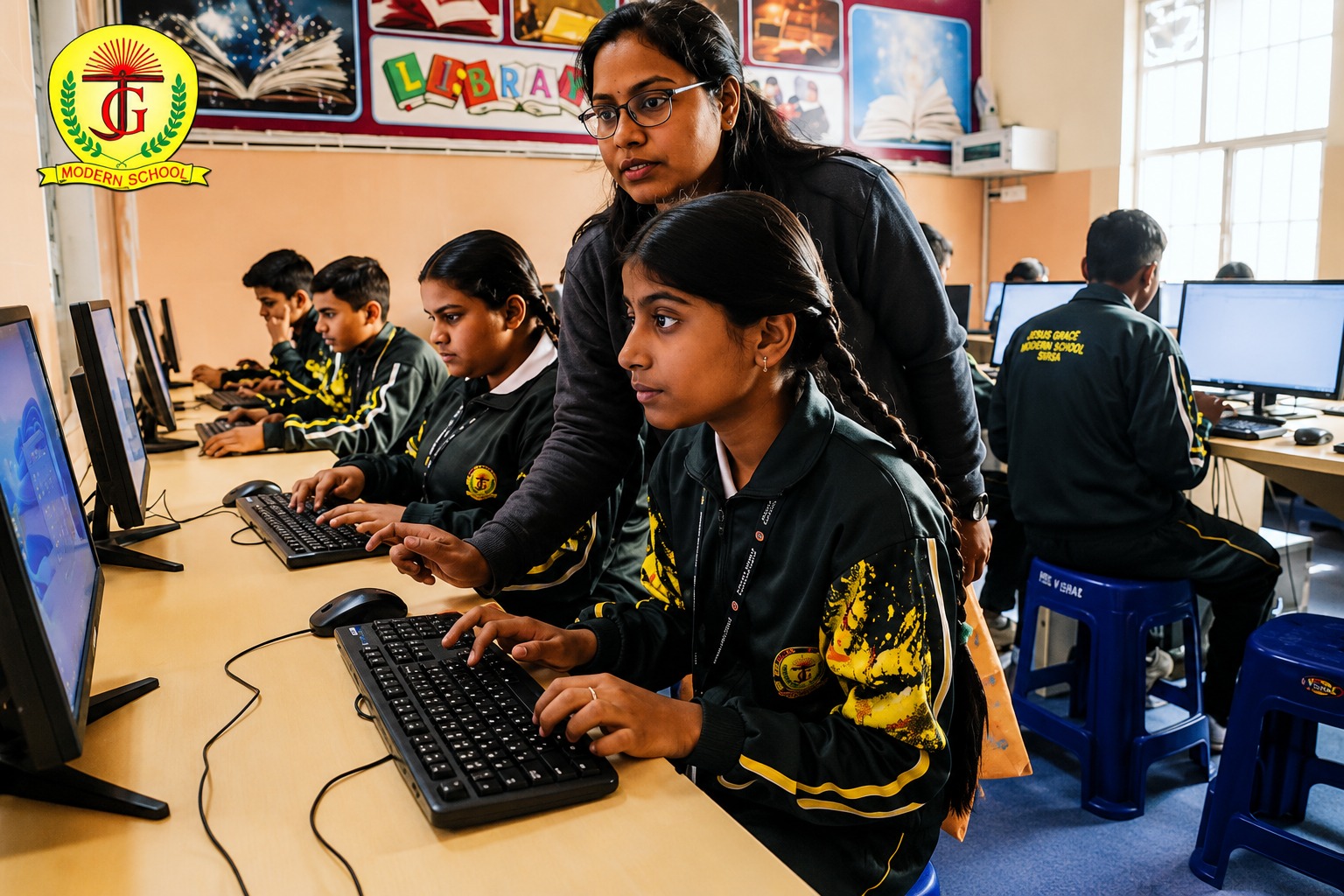 High-tech Computer Laboratory facility